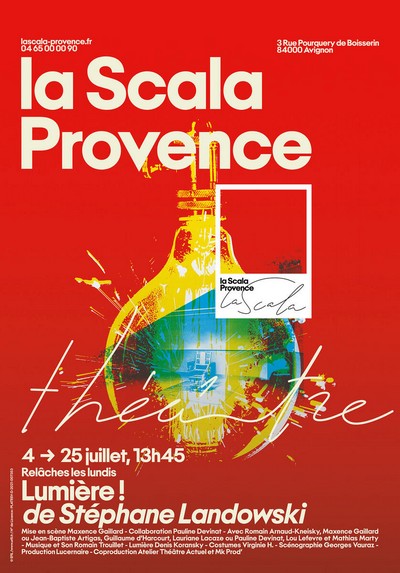 Affiche du spectacle Lumière